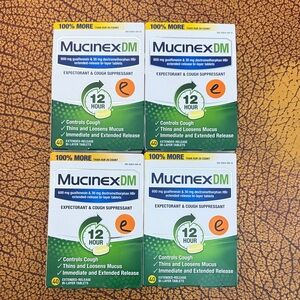Mucinex DM Expectorant and Cough Suppressant 160 pills no offers
